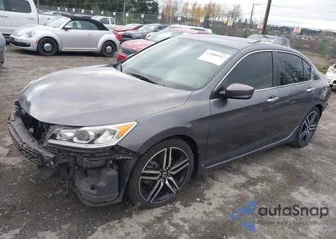 2017 Honda Accord Sport Se from USA, damaged, VIN 1HGCR2F13HA045181